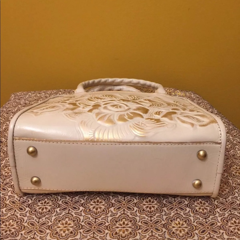 New Patricia Nash Paris leather handbag - Picture 7 of 8